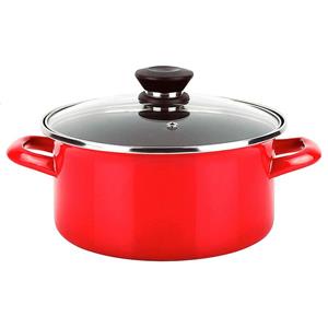 Kasserolle Fagor Optimax Rot Emaillierter Edelstahl (ø 26 X 14 Cm)