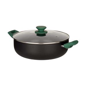 Kinvara Kasserolle Schwarz Grün Aluminium (7 L)