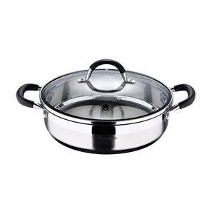 Topf Mit Deckel Masterpro Edelstahl Aisi 304 (3,8 L) 28 X 7 Cm