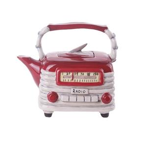 Jameson + Tailor Teekanne »Design-Kanne Radio«, 0.6 l, (Stück, Stück), Teekanne Porzellan