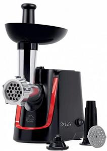 Proregal Fleischwolf Fleischwolf MagicHome 230V/1340W, 1340 W, Wurst-Vorsatz, Kebbe Aufsatz, 2 Scheibengrößen, schwarz