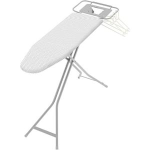 Bischof Colombo Bügelbrett Tropfen/Poseidon, Bügelfläche 114 cmx36 cm, inkl. 3 Kleiderbügel