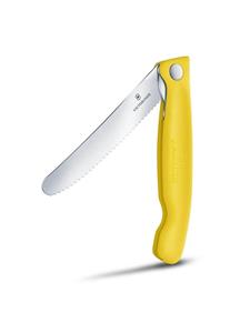 Victorinox Swiss Classic Tomatenmes Inklapbaar - 11cm - Kartel - Geel