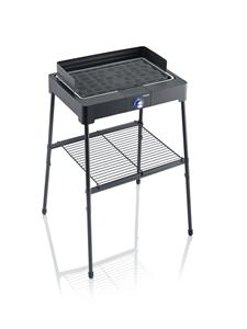 Severin Elektro-Standgrill PG 8568, 2200 W, mit Grillplatte 44,5x26 cm, 2200 W