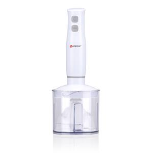 alpina Staafmixerset - Garde/ Hakmolen/ Blender - 230V 400W - Wit