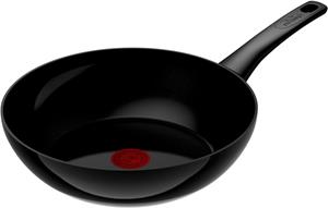 Tefal Wok C43519 Renew On Black, Aluminium, (1 tlg.), umweltfreundlich, recycelt, Thermo-Signal, Ø 28 cm, Induktion