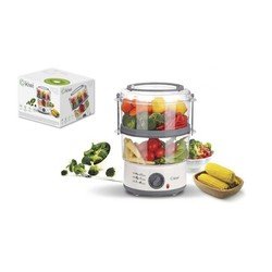 Kiwi Küchenmaschine, Elektrischer Dampfgarer Kiwi KFS-2903 5 L 500W Weiß
