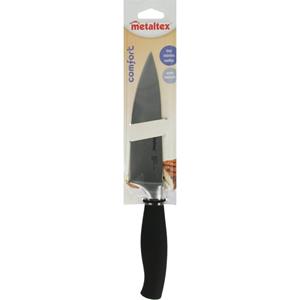 Metaltex Koksmes Comfort 30 Cm Rvs Zwart/zilver