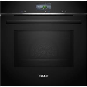 Siemens Einbau-Mikrowelle HM736G1b1 Einbau-Backofen mit Mikrowellenfunktion Schwarz, Edelstahl