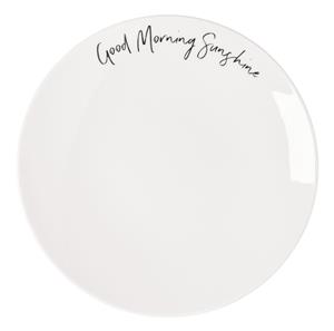 Villeroy & Boch Geschirr Statement Frühstücksteller Good morning Sunshine (weiss)