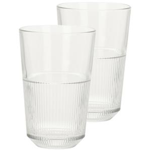 Whisky Glazen - 4x - Transparant - 360 Ml - 8 X 13 Cm - Whiskeyglazen