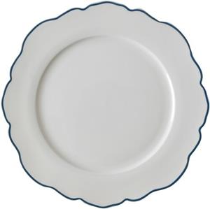 Laura Ashley bord schulp 24,5 cm blauw