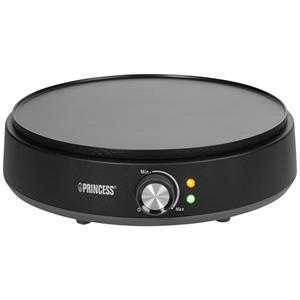 Deluxe Crêpe maker Controlelampje, Anti-aanbaklaag Zwart