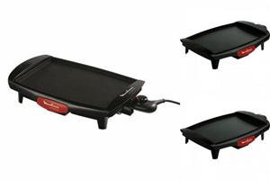 Moulinex Raclette und Fondue-Set Grillplatte  CB560811 Rot Schwarz 1800 W