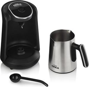Arzum Espressomaschine Okka OK0010, Türkische Kaffeemaschine, 18/10 Edelstahl