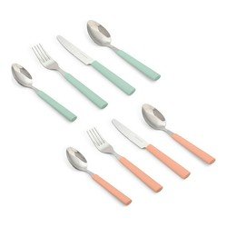 Besteck-set Wooow Edelstahl Kunststoff (4 Pcs)