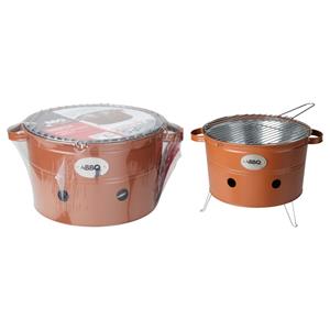 Pro Garden ProGarden Barbecue emmer met 2 handvatten 34,5 cm matoranje