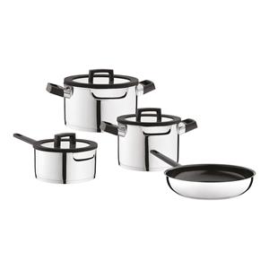 BergHOFF Essentials Uqonic Downdraft 7-delig pannenset