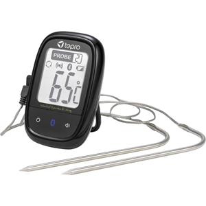 Voelkner selection Grill-Schutzhülle tepro Garten Grillthermometer Schwarz