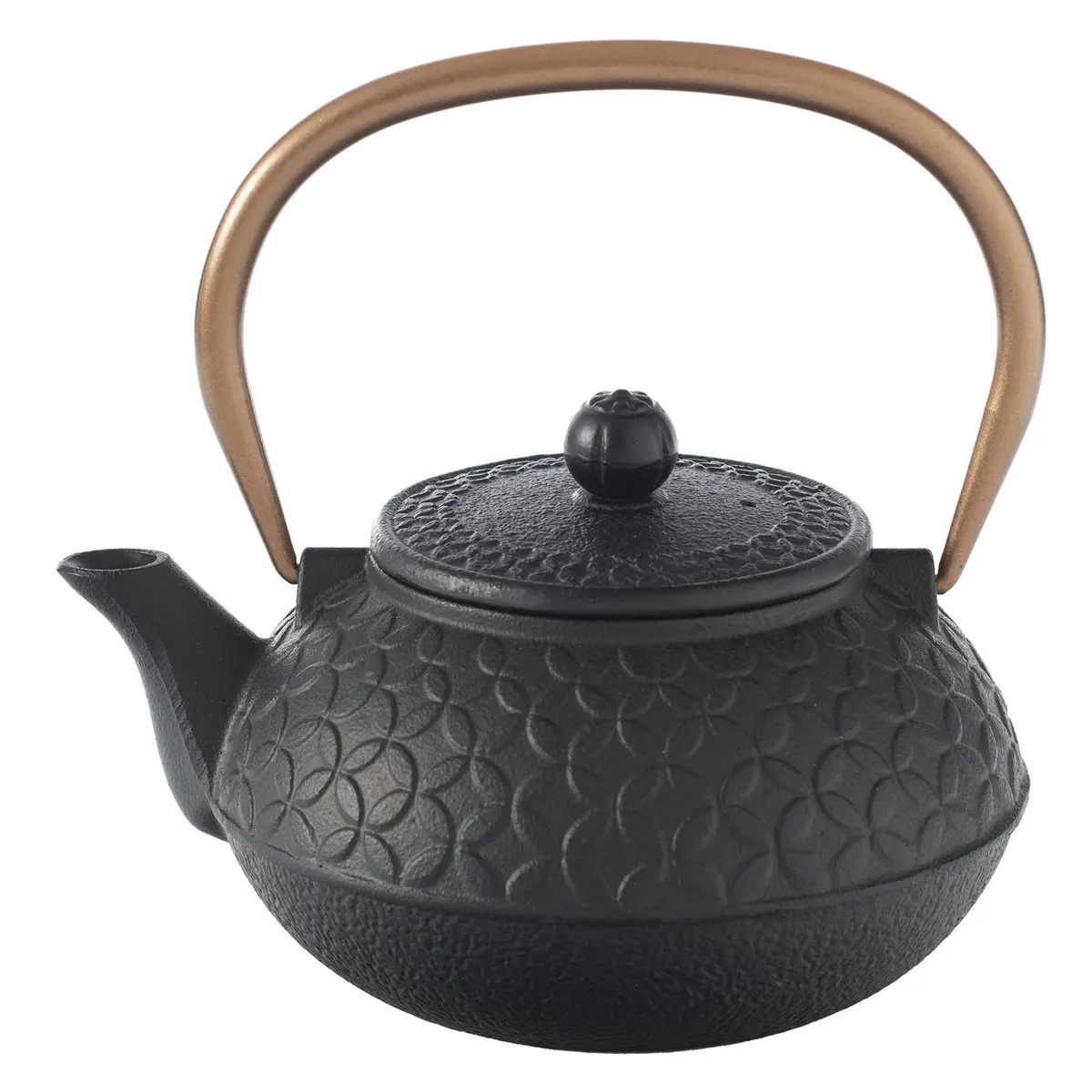 Secret de Gourmet Theepot Essential - Gietijzer - met hengsel - zwart - 1000 ml -