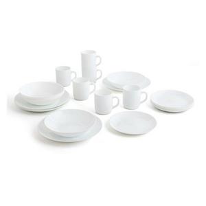 Geschirr Luminarc Zelie Weiß Glas (25 X 20 X 19 Cm) (24 Pcs)