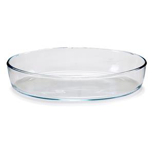 Pasabahce Ovenschaal van borosilicaat glas - ovaal - 2 Liter - 30,5 x 22 x 6 cm - Ovenschalen