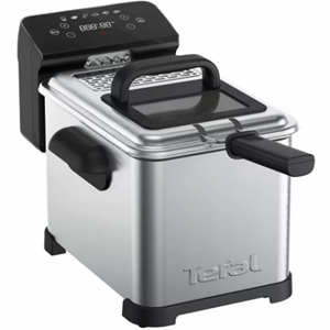 Tefal Fritteuse FR507D Family Pro Digital, 2400 W, 4 L, spülmaschinengeeignet, digitaler LED-Bildschirm