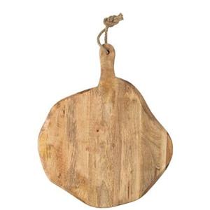 J-Line Snijplank Rond Organic Hout