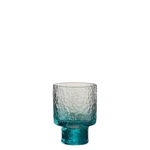 J-Line Likeurglas Oneffen Glas Blauw - 6 stuks