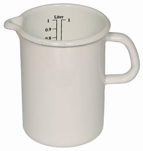 Riess Messbecher  Classic Weiss Küchenmaß/Messbecher Ø16 cm 3, emaille