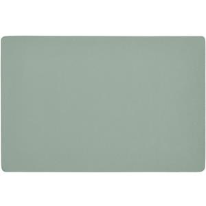 Zeller 1x placemats lederlook - 45 x 30 cm intgroen - Placemats