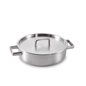 Habonne King Hapjespan/Braadpan 24 cm - RVS