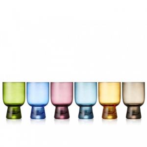 Lyngby Schnapsgläser Tumbler 300ml Set6 (mehrfarbig)