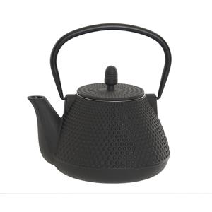 Theepot DKD Home Decor Zwart Roestvrij staal 1 L