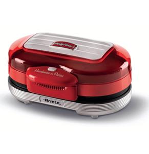 Ariete Kontaktgrill 0205R Party Time Hambuger Maker, rot, 1200 W