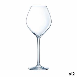 Weinglas Luminarc Grand Chais Durchsichtig Glas (470 Ml) (12 Stück)