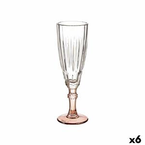 Vivalto Champagnerglas Kristall Braun 6 Stück (170 Ml)