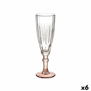 Vivalto Champagneglas Kristal Bruin 6 Stuks (170 ml)