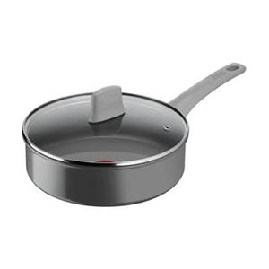 Tefal Renew Black ON Keramische Hapjespan Ã 24 cm incl. deksel