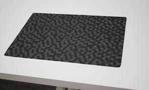 Wicotex Placemat dijon stone black