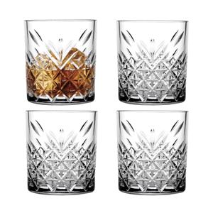 Pasabahce Cocktailglas Timeless Whiskybecher 345 ml 4er Set, Glas