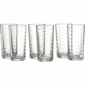 Ritzenhoff & Breker Longdrinkglas Wave 6er Set 250 ml, Glas