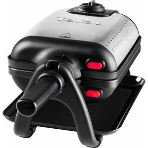 Tefal WM756D King Size Waffelautomat edelstahl/schwarz