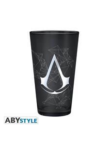 ABYstyle - ASSASSIN'S CREED - XXL Glass - 400 ml - Assassin - Folie x2 - Glas