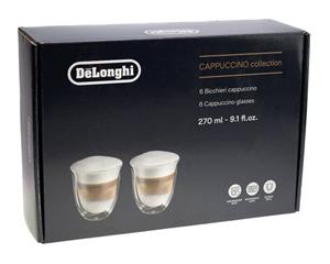 delonghi De'Longhi Dubbelwandige glazenset Creamy DLSC301