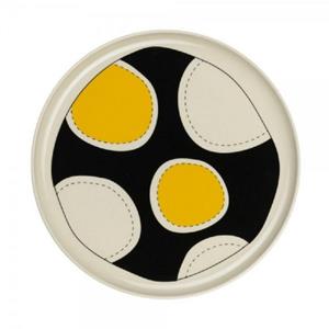 ASA Frühstücksteller  Dessertteller Variété Artiste de Soleil Schwarz-Gelb (21cm)