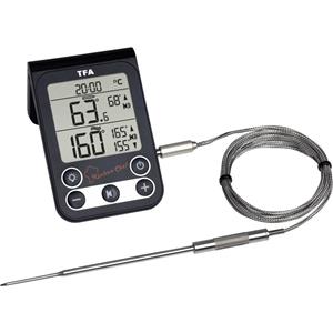 tfadostmann TFA Dostmann 14.1512.01 KÜCHEN-CHEF Barbecuethermometer Zwart