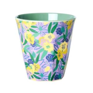 Rice melamine beker medium fancy pancy print