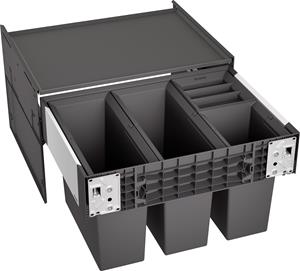 Blanco Select II Abfallsystem mit Systemabdeckung und 1 Eimerdeckel, für 60 cm Unterschrank, 526206