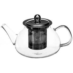 Secret de Gourmet - Theepot - glas/rvs et filter - 800 ml - Theepotten